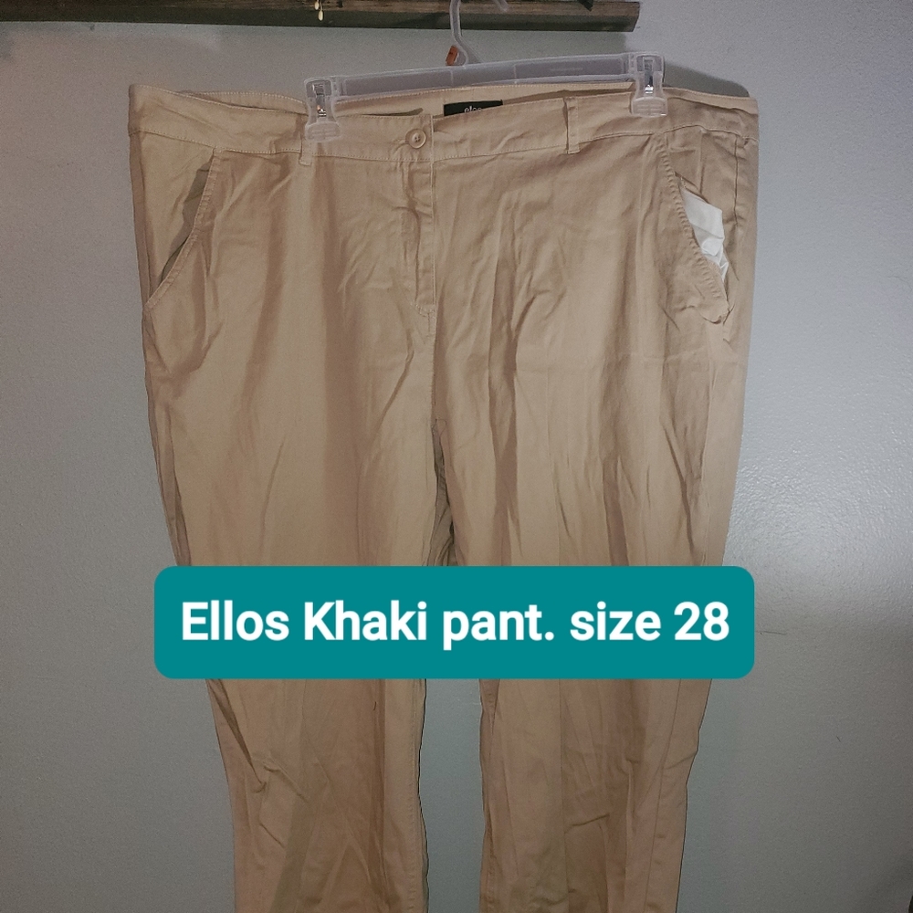 Plus size Khaki pant